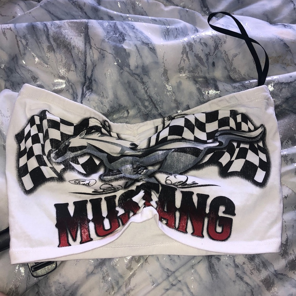 Mustang racing tube top